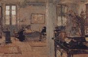 Edouard Vuillard In a room oil painting reproduction